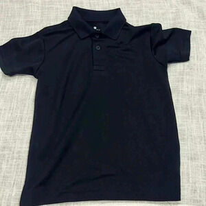 Chaps Boys Navy Blue Uniform Polo size XS